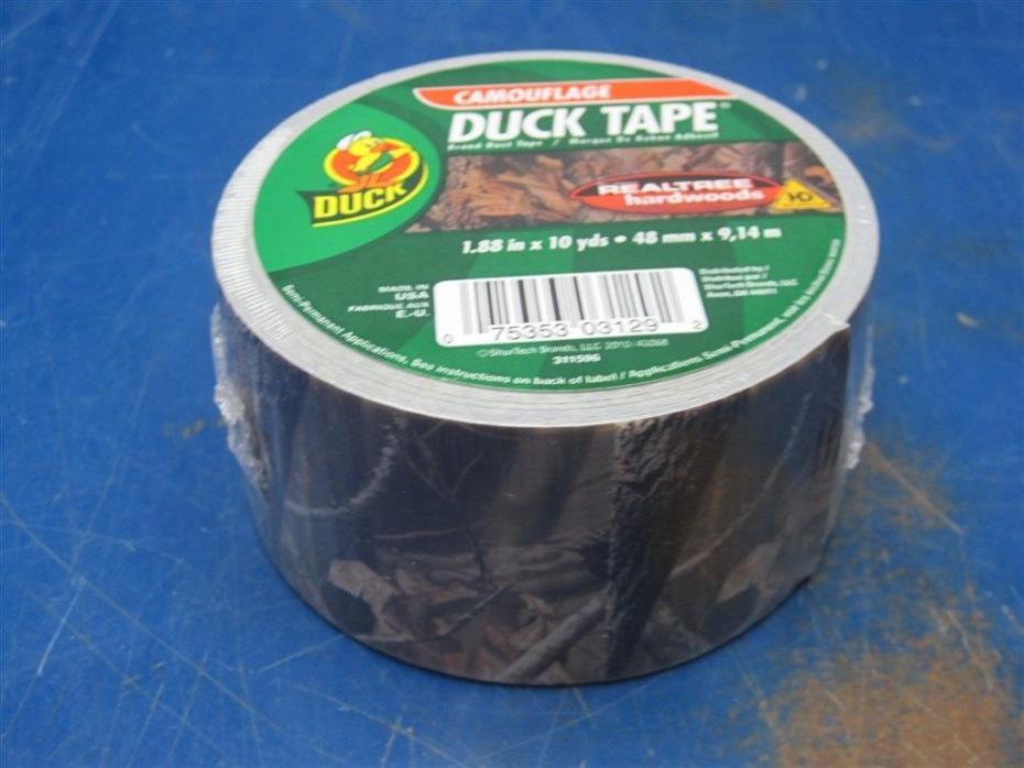 Lot of 12 Rolls Duck Tape Brand Realtree Camouflage 1.88