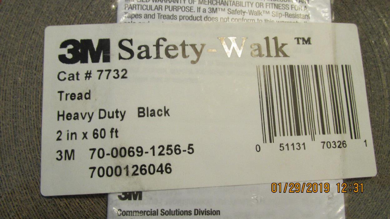 NEW 3M 7732 Safety-Walk Heavy Duty Anti Slip Tread, 2