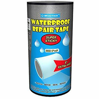 BROADPACK Rubberized Waterproof Repair Tape, Stop Leakage Seal Permanent Strong