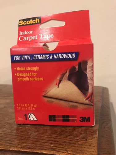3M CT2010 Double Sided Heavy-Duty Indoor Carpet Tape New