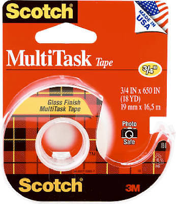 Scotch Household Tape, Clear, .75 X 650