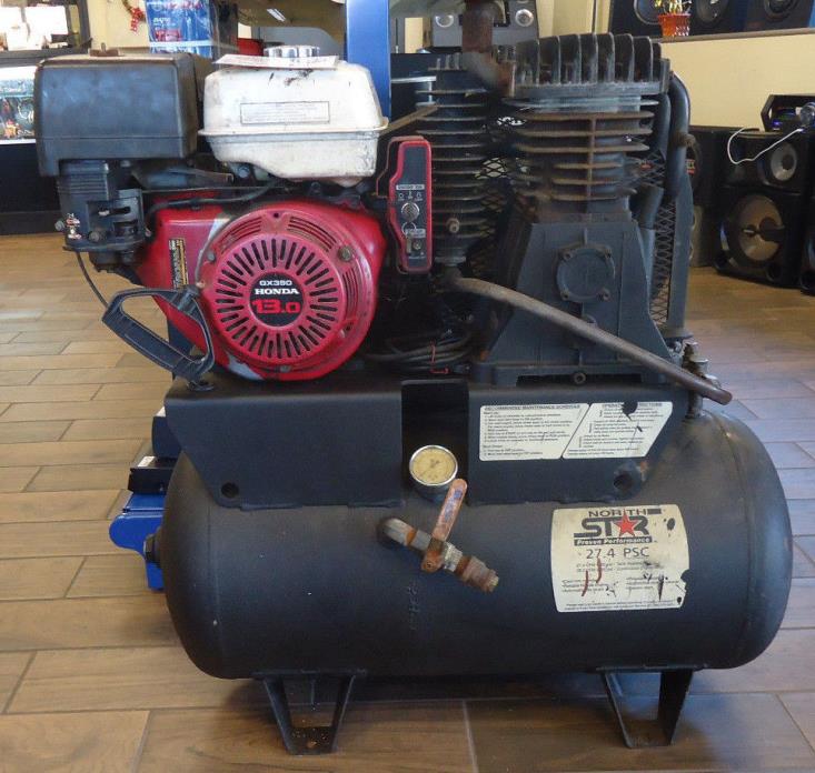 (RI2) North Star 27.4 PSC Gas Powered Air Compressor - LOCAL PICK-UP ONLY