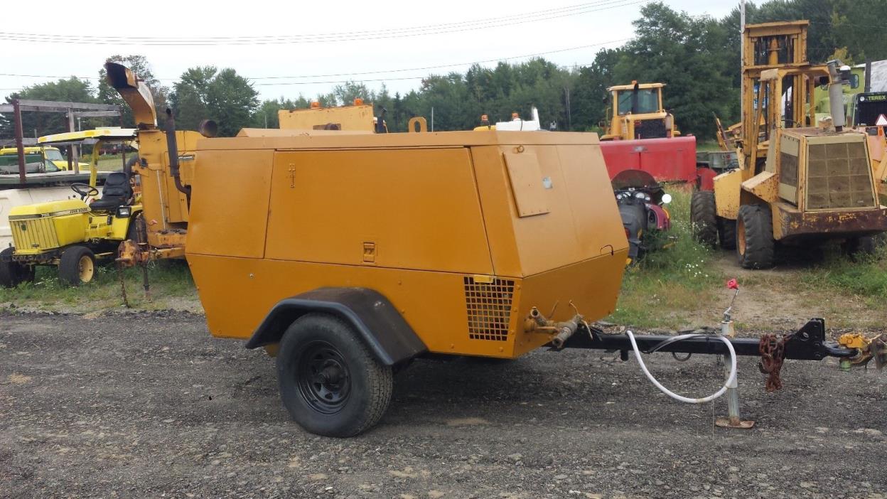 2005 Sullair 375 CFM  Air Compressor Caterpillar turbo diesel