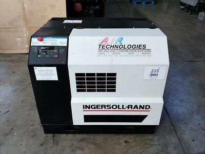 INGERSOLL RAND 25HP SCREW AIR COMPRESSOR 97 CFM @ 125 PSI FULLY SERVICED TESTED