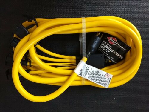 NOS BRIGGS AND STRATTON 25 FT. 30 AMP GENERATOR ADAPTER CORD SET