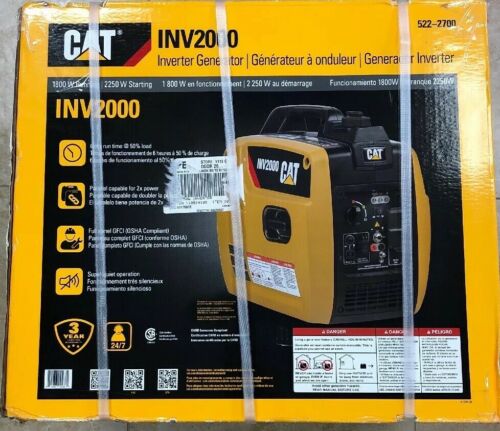 CAT INV2000 1800 Watt Portable Inverter Generator 522-2700 Brand