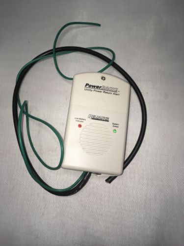 Utility Power Back Alarm for Portable Generator THP108, Reliance Controls