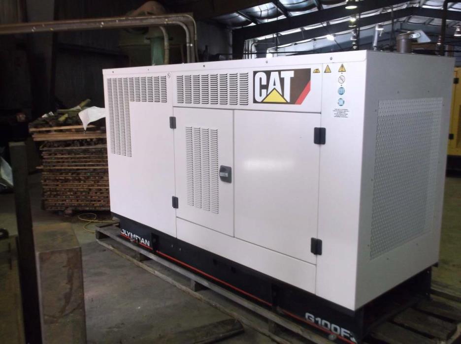 CAT Olympian 100 KW Natural Gas Generator Set w/270 Hours (2003)