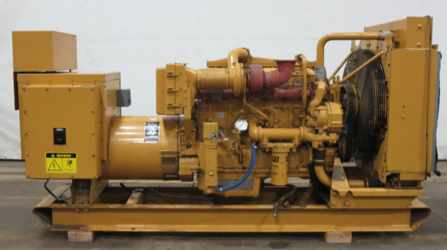 Caterpillar 300 kW standby diesel generator CAT 3406 engine  - CSDG Stock #2310