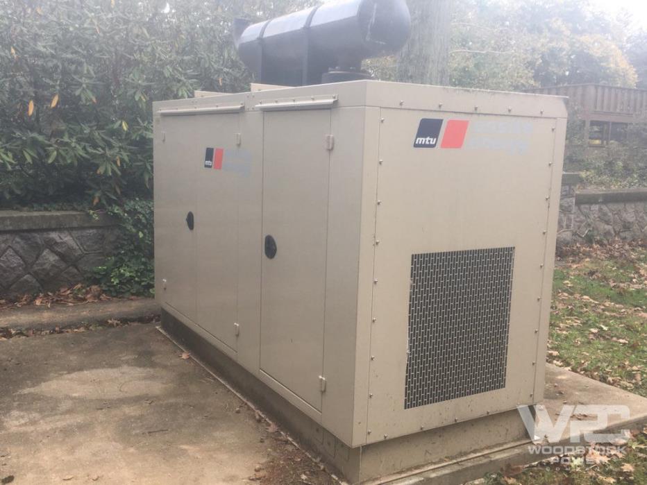 Used 85 kW MTU Natural Gas Generator