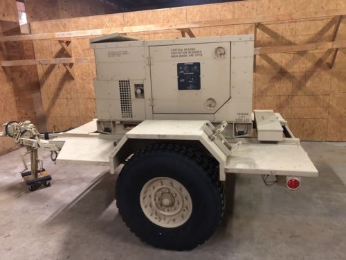 Military Generator Only 2.3 Hours! 10kw mep803a