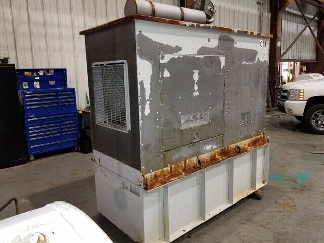 60 kW Unit with Perkins Engine.  Runs and Makes Voltage