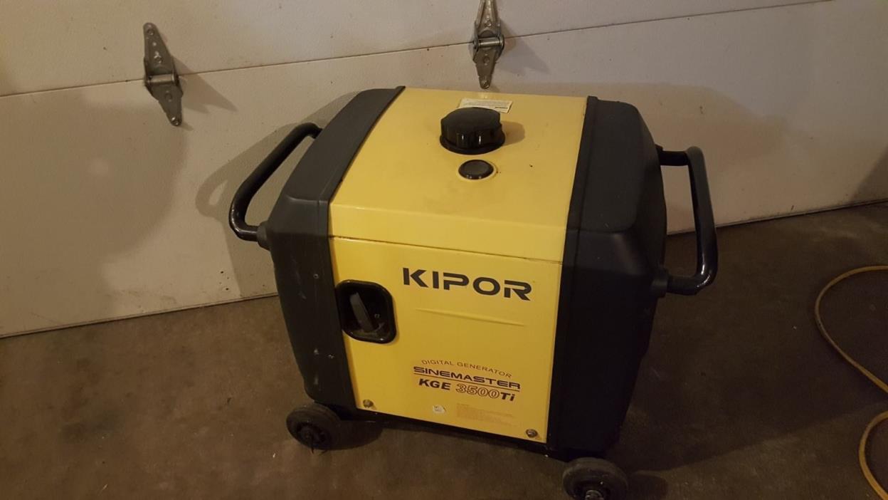 KIPOR 3500 WATT PURE SINE INVERTER GENERATOR great for your food truck, quiet