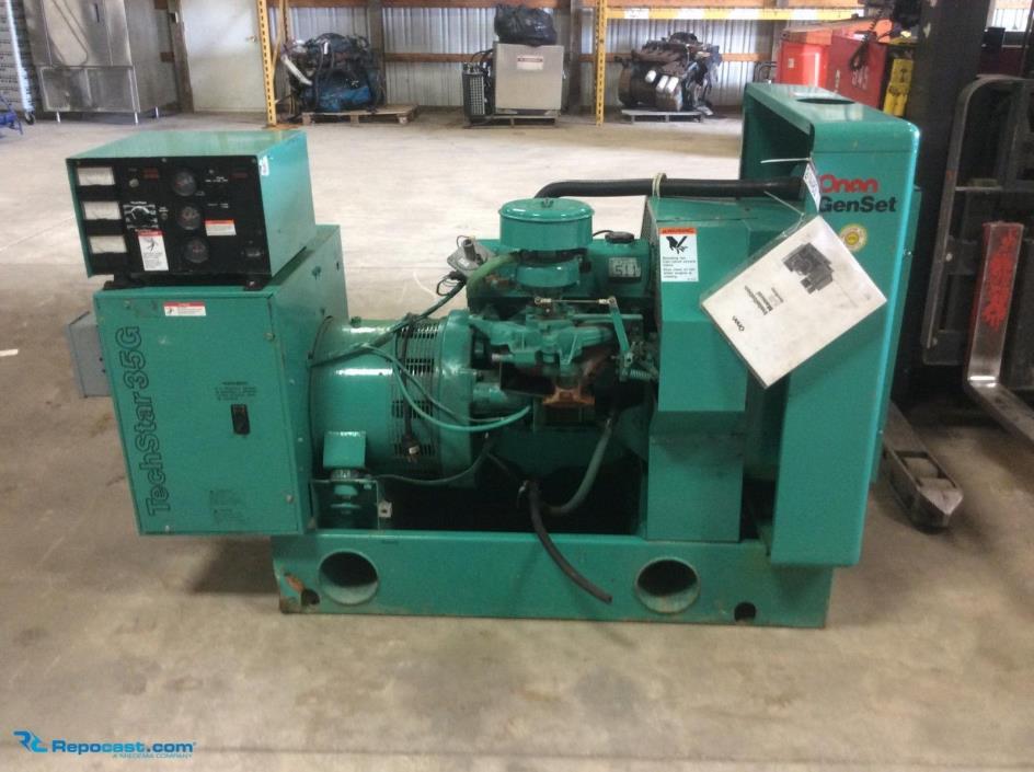 ONAN GENERATOR TECHSTAR 35G