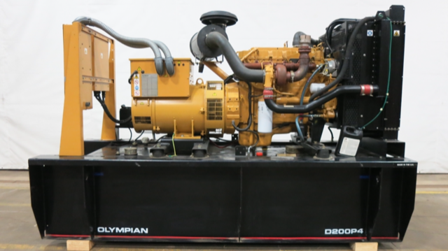 Caterpillar / Olympian 200 kW diesel generator D200P4, 219 Hrs  - CSDG # 2289