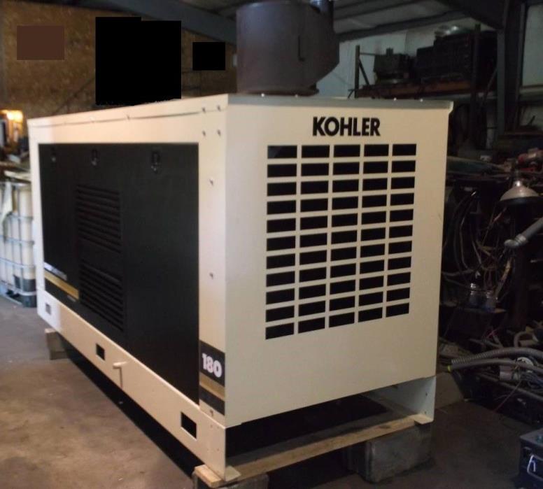 Kohler 180 KW Diesel Generator Set w/1428 Hours
