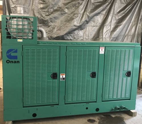 125 KW CUMMINS GENERATOR NATURAL GAS GTA8.3 12 LEAD RECONNECTABLE 1 / 3 PHASE