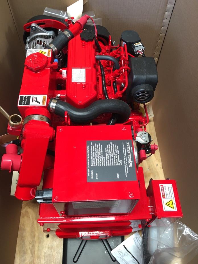 5.5Kw Westerbeke EGCD marine diesel generator brand new in box