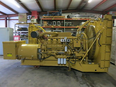 Caterpillar 1750kVA/1400kW CAT 3512 Diesel SR4 Generator Set 616Hr 1991Yr Genset