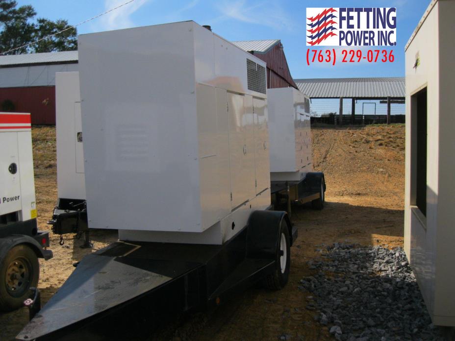 60kW Cummins Mobile Diesel Generator 60DGCB | S/N: F990934003