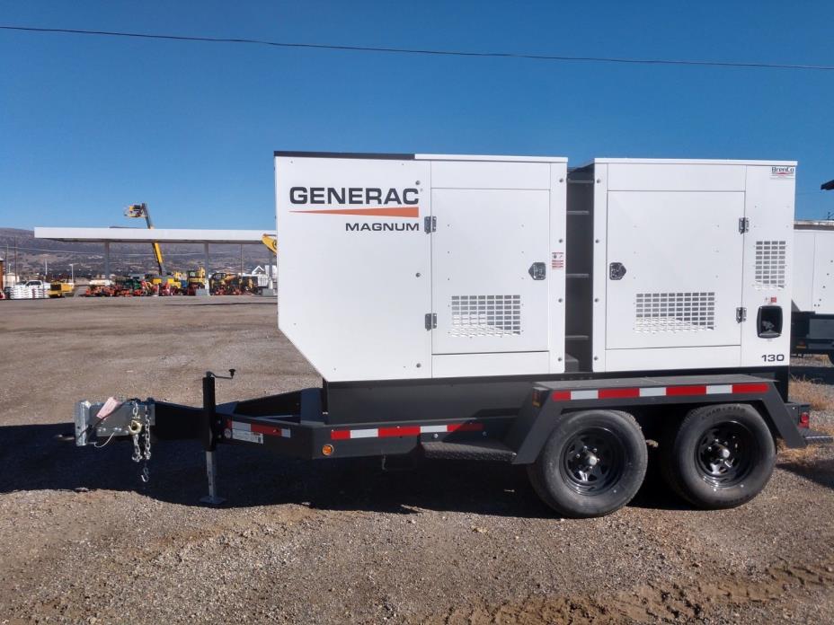 2017 Generac MMG130D Diesel Generator with 10 amp battery charger