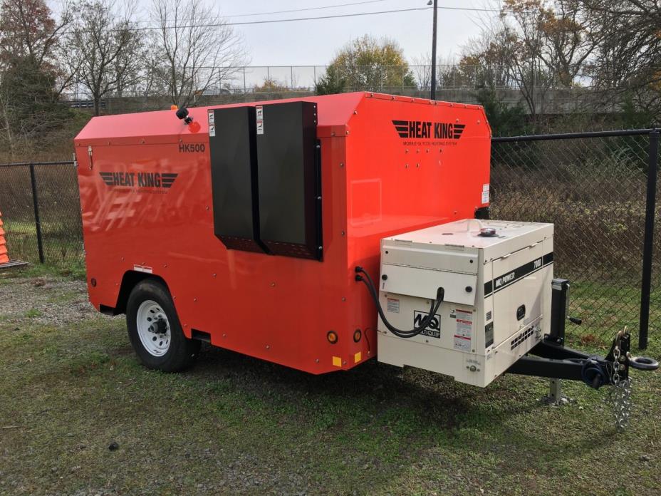 Heat King HK500 with 7.0kw Multi Quip Generator - 4 Hours - Located in NJ