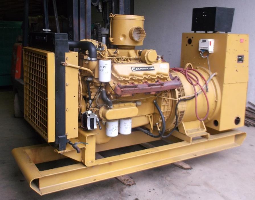CAT 175 KW 3208 Diesel Generator Set w/290 Hours