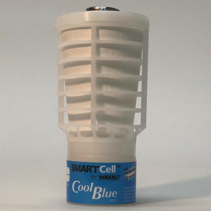Box of 6 qty WAXIE SMARTCELL COOL BLUE 60-DAY ODOR NEUTRALIZER REFILL  FreeShip