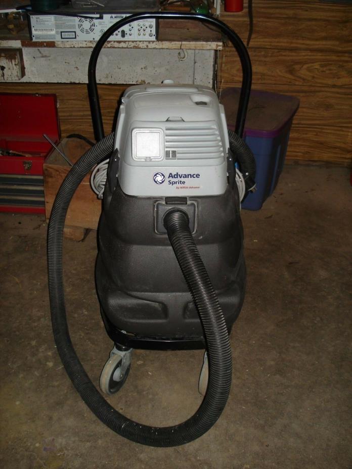Nilfisk advance sprite vacuum , Asbestos , clean room , HEPA vac