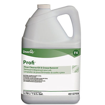 Diversey 94512759 Profi Floor Cleaner / Oil And Grease Remover 1 Gal Per Bottle