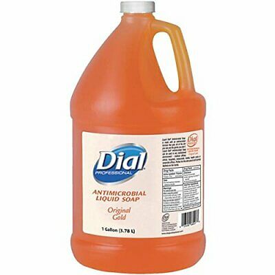 Liquid Dial Liquid Gold Antimicrobial Soap, Floral Fragrance, 1 Gal Bottle