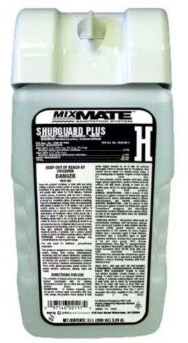 Mixmate Shurguard Plus H Disinfectant Sanitizer 3.28 Qts (B1B)