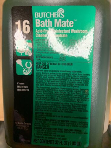 Butchers Bath Mate Acid-free Disinfectant Cleaner Concentrate  #16 Outpost (DD4