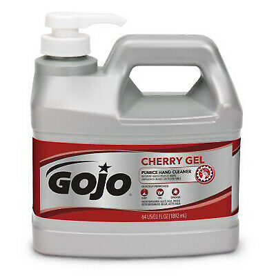 GOJO INDUSTRIES INC Pumice Hand Cleaner, Cherry Gel, .5-Gal. Pump 2356-04