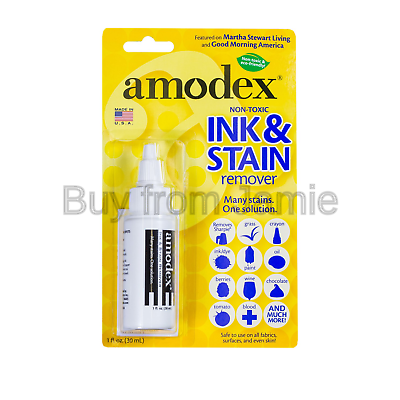 Amodex BP101 Ink & Stain Remover 1oz Bottle