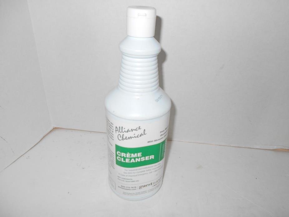 Alliance Chemical Creme Cleanser,1 Qt. to Clean & Polish Glass Stove Tops