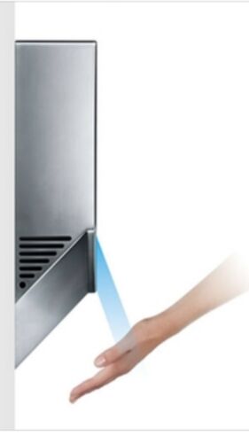 DYSON AIRBLADE HU02 V LV SILVER BATHROOM HAND DRYER 120V NO TOUCH AUTOMATIC AB12