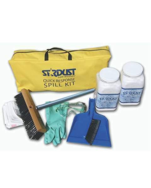 Stardust Spill Products D710 Quick Response Spill Kit Includes Heavy Duty Duffle