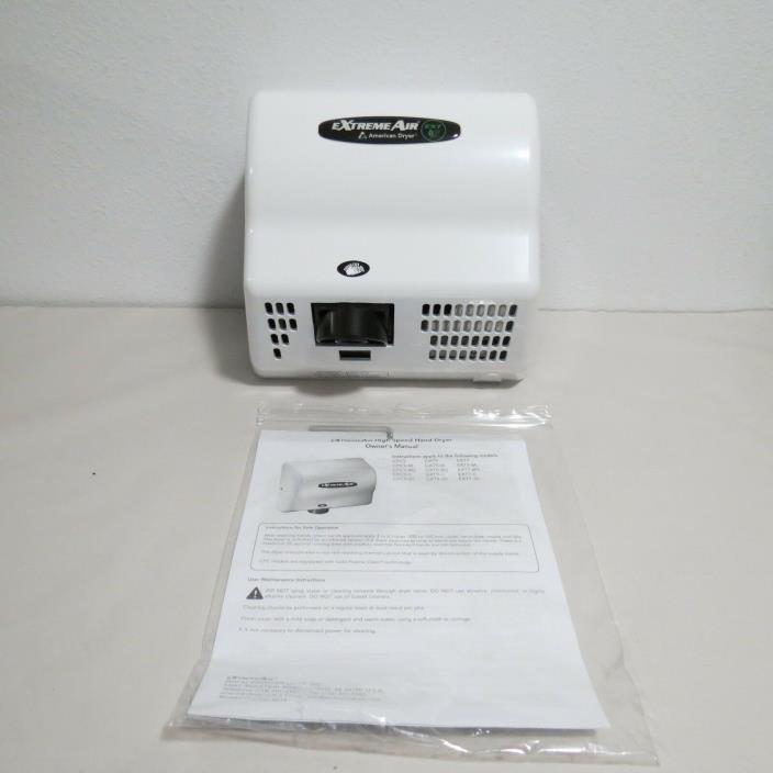 AMERICAN DRYER EXT7 EXTREME AIR SURFACE MOUNTED HAND DRYER - WHITE