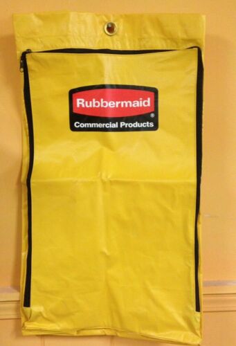 Rubbermaid Commercial Bag with Zipper for Housekeeping Cart, Vinyl, 34-Gallon