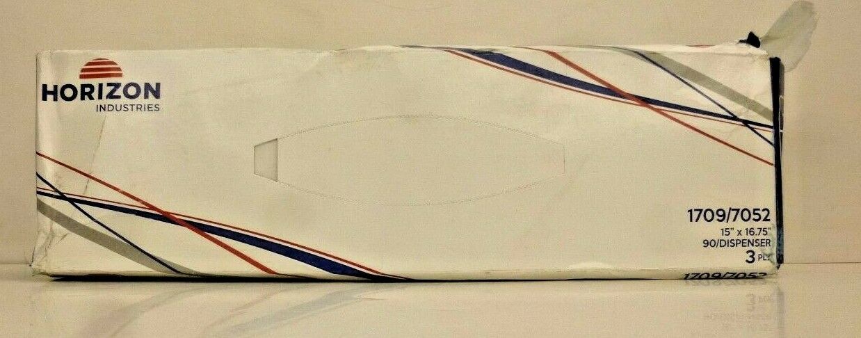 New! Horizon Industries 1709/7052 Tech Wipes 90/Dispenser 3-Ply 15
