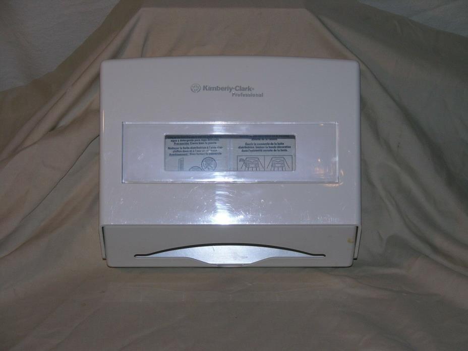 Kimberly-Clark Professional 09217 White ScottFold Compact Towel Dispenser, 9
