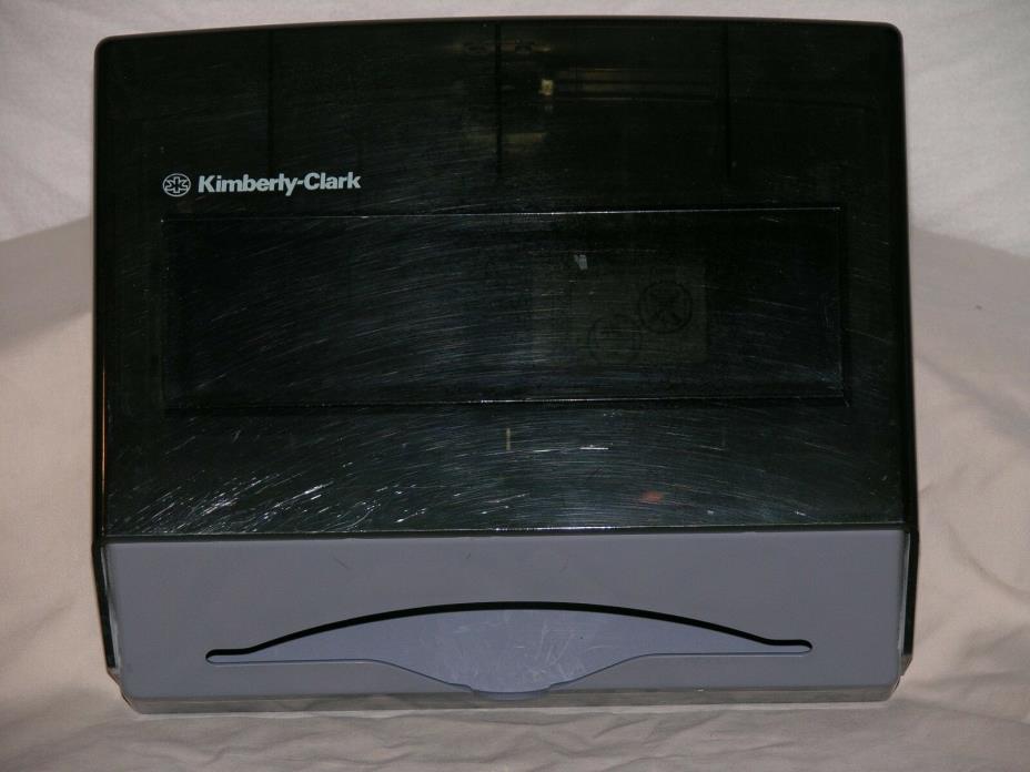 Kimberly Clark 09215 Scottfold Compact Towel Dispenser, Smoke (09215)