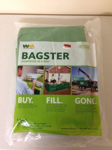 Waste Management Bagster 1 Bag 3,300lb Capacity LW