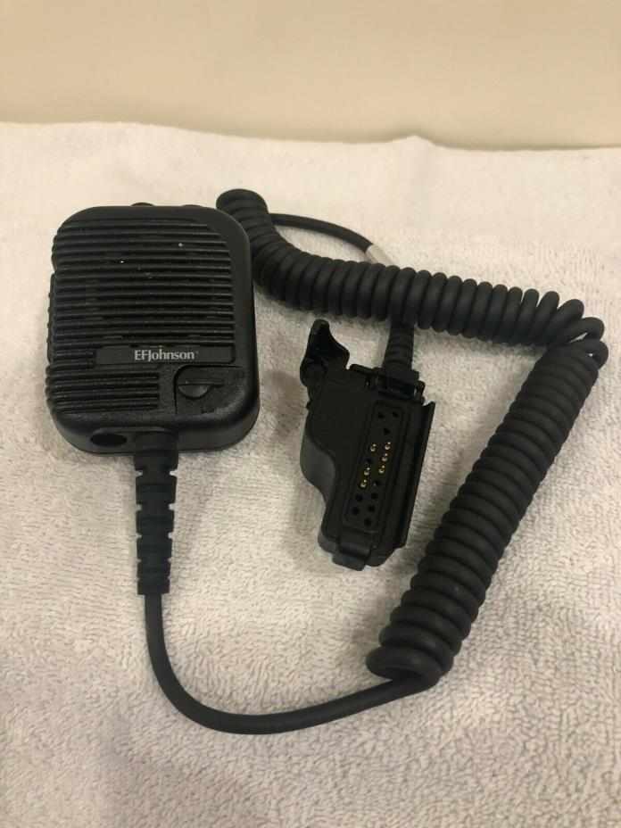 589-0015-056 Johnson EF Public Safety Microphone Immersion Capable