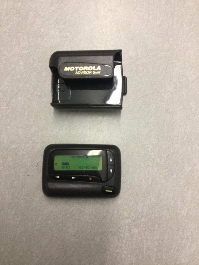 Motorola Advisor Gold Pager Beeper FLEX 929.6125 MHZ