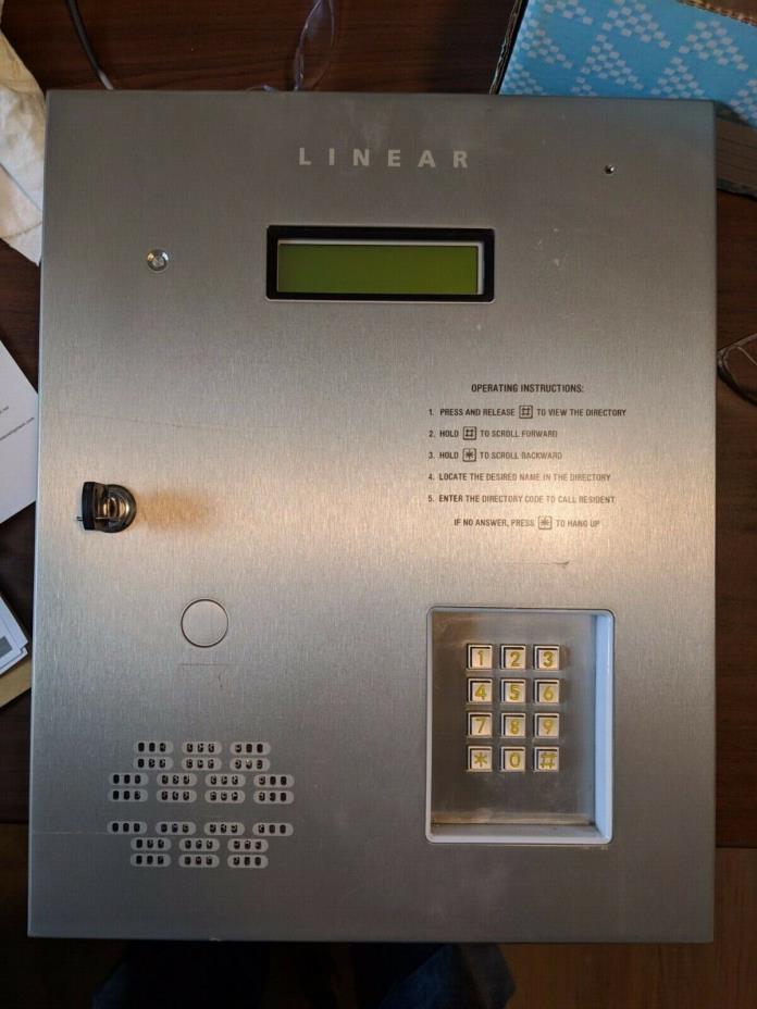 Linear AE1000Plus Telephone Entry System USED EXCELLENT CONDITION