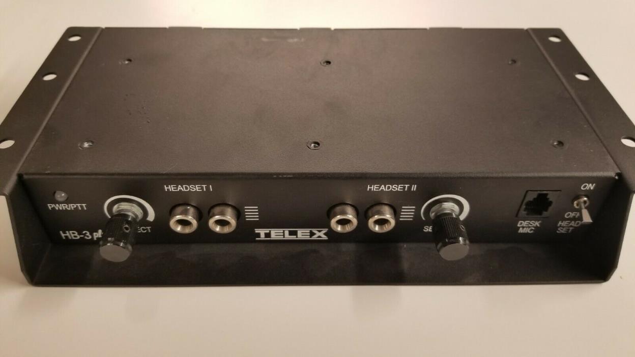 Telex HB-3+Legacy Headset Adapter Panel