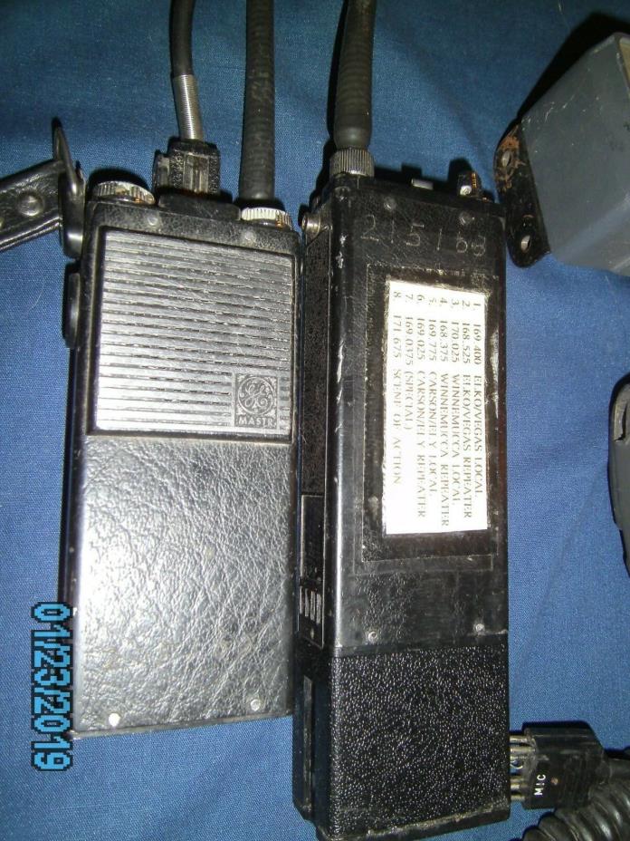 vintageGE MASTR  Master Repeater Radios package deal w/access must see