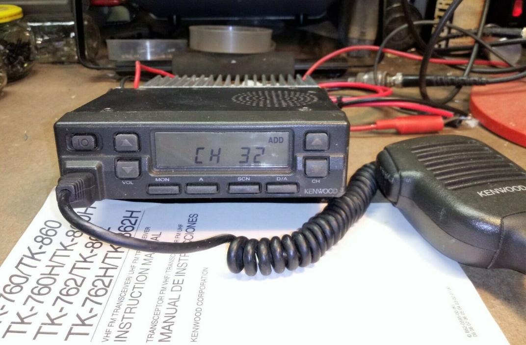 Kenwood TK-760H VHF/2 meter 35 Watt Mobile Radio  - Free Programming!